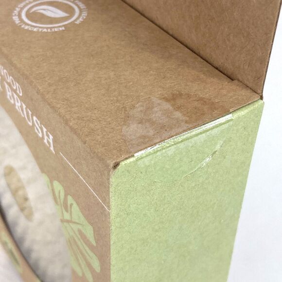 Ecopro - Natural Wood Dry Body Brush - Round - Canvas Strap - GHA-4330 - New! - Picture 11 of 12